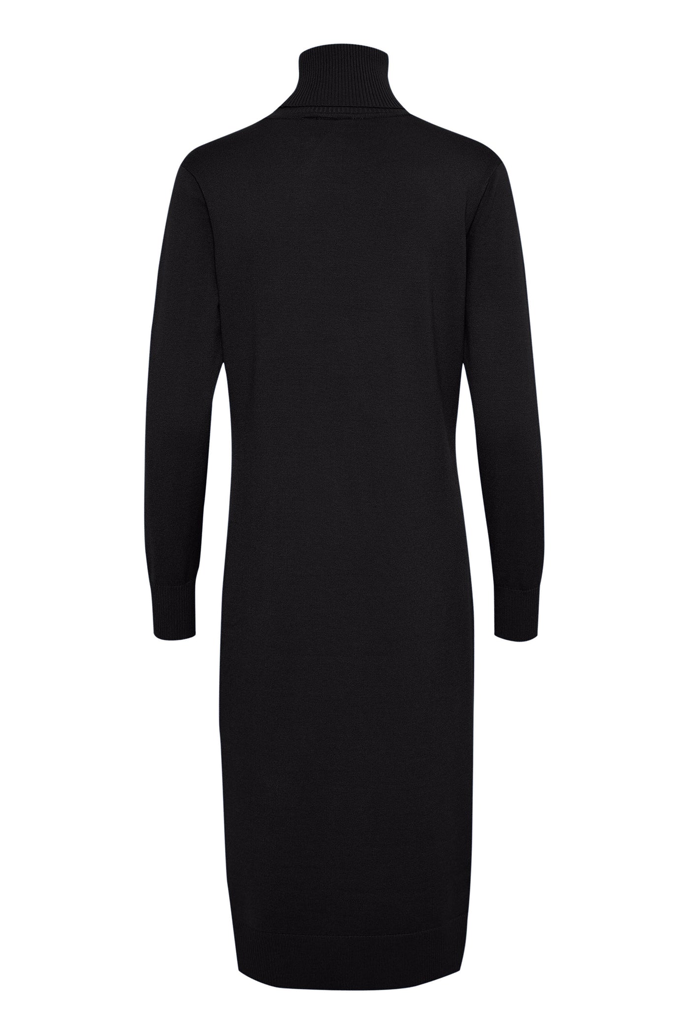 MilaSZ Roll Neck Long Dress Black - 30511420