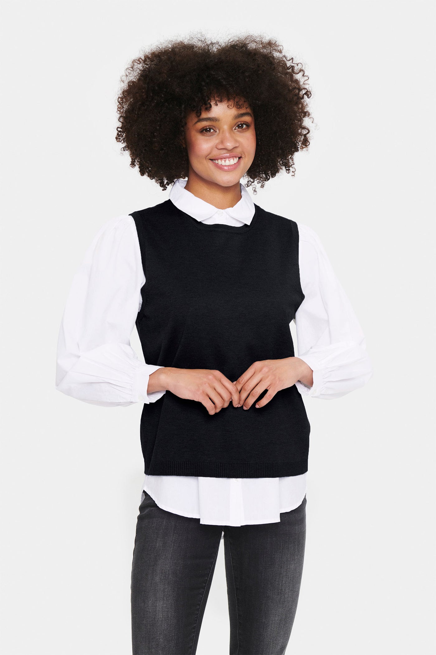 MilaSZ Vest Black - 30511506
