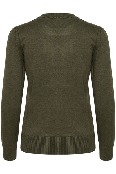 MilaSZ Pullover Army Green Melange - 30511753 Thumbnail