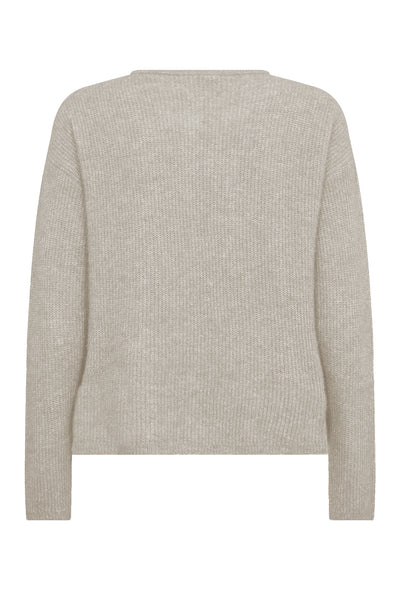 MMAlmine Knit Cardigan Feather Gray - 158680 Thumbnail