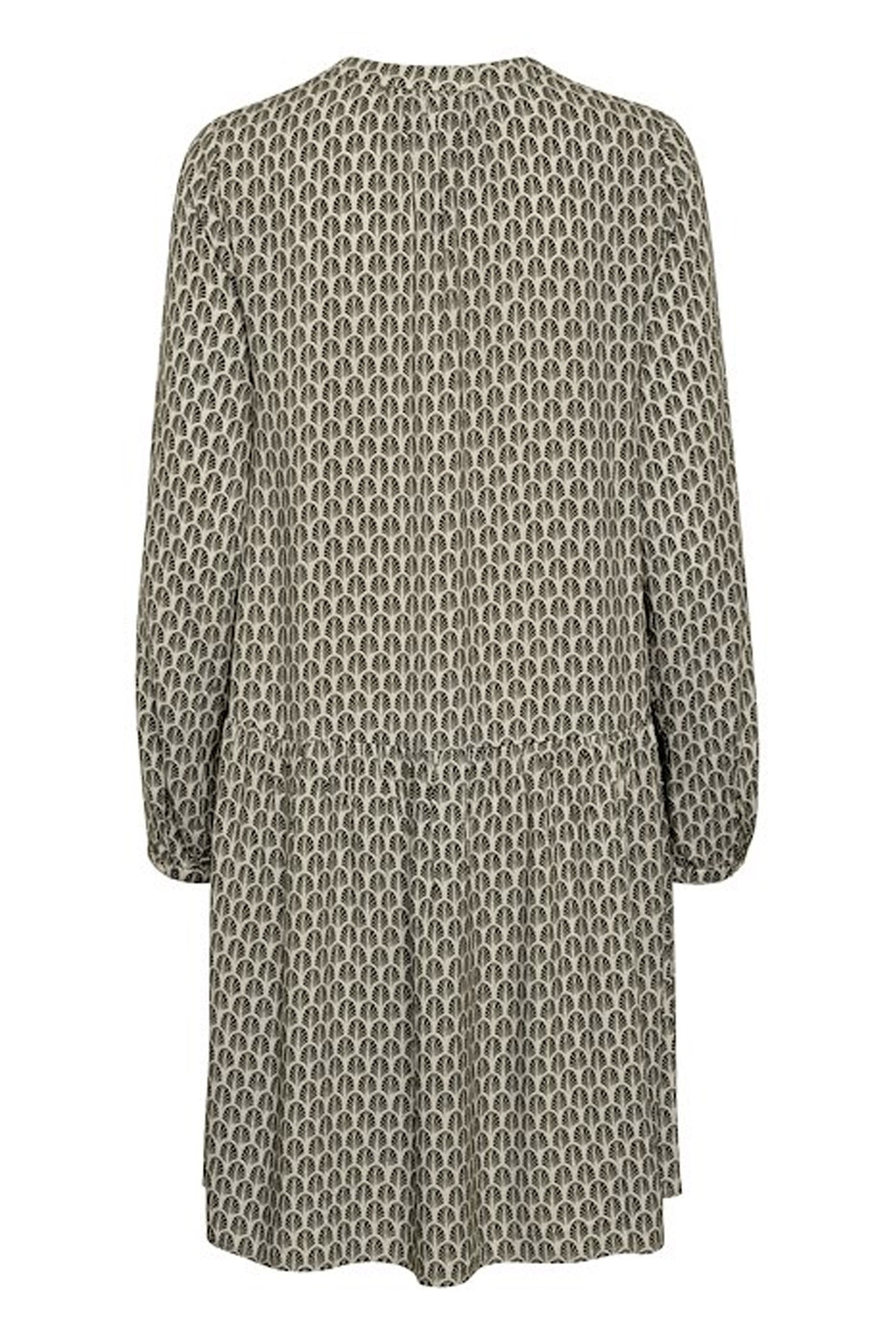 AlliePW DR Black Graphic Leaf Print - 30308320