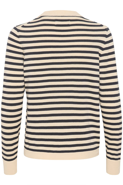GertiePW PU Whitecap Gray Stripe - 30308324 Thumbnail