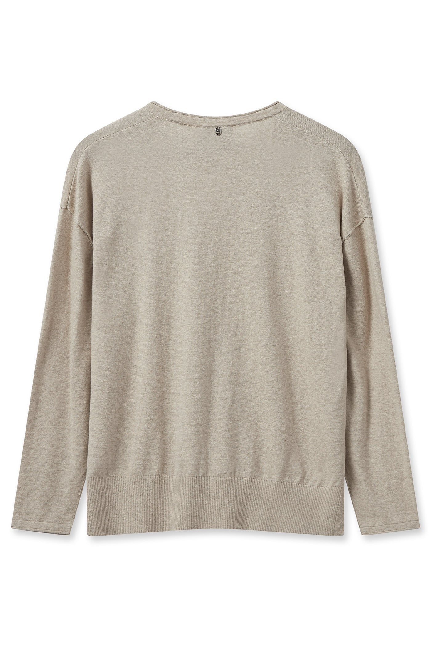 MMTani V-neck Knit CEMENT