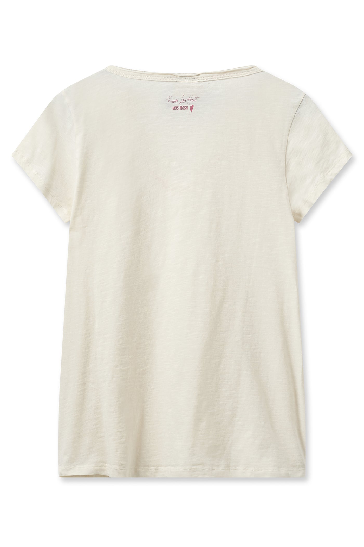 MMTulli V-SS Basic Tee ECRU - 160920