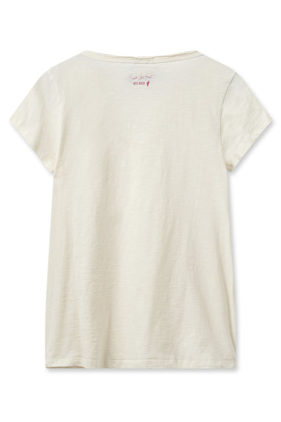 MMTulli V-SS Basic Tee ECRU - 160920 Thumbnail