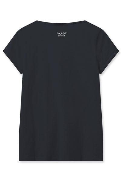 MMTulli V-SS Basic Tee Salute Navy - 160920 Thumbnail