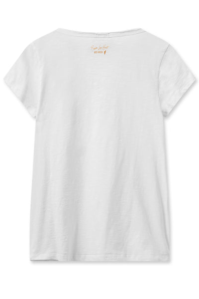 MMTulli V-SS Basic Tee White - 160920 Thumbnail