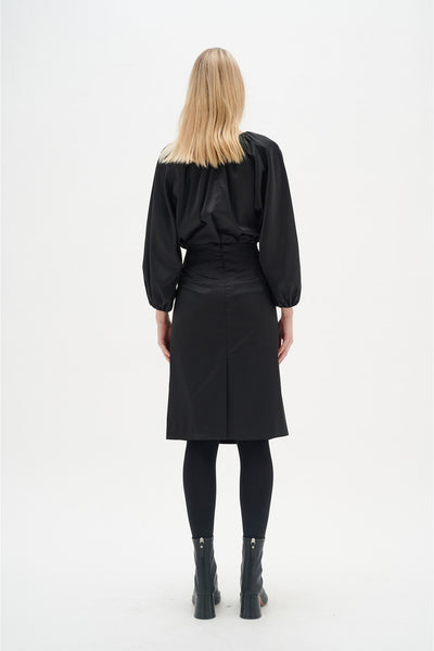 ZilkyIW Drape Skirt Black - 30108855 Thumbnail