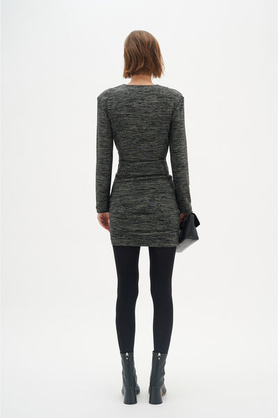 JafarIW Dress Silver Ombre - 30108869 Thumbnail