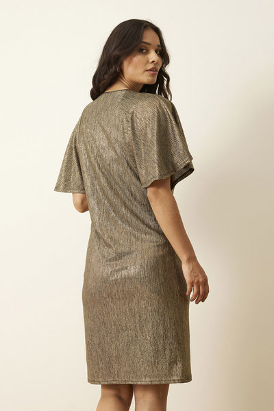 Papilur dress Old Gold - 15977 Thumbnail