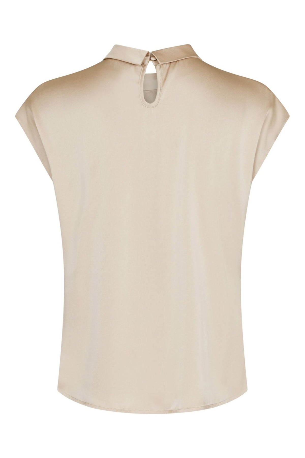 Fleur Drapy Satin Dark Sand - 160990