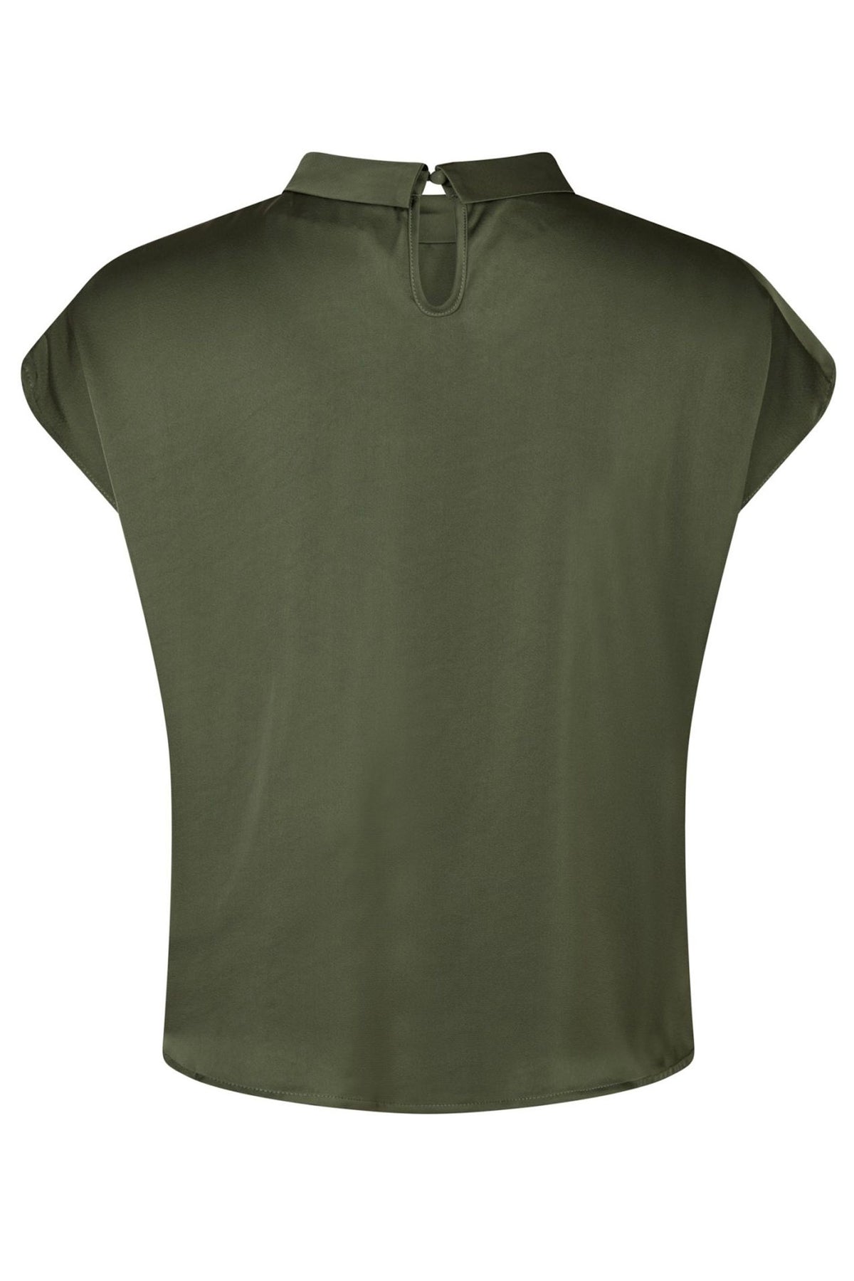 Fleur Drapy Satin ARMY - 160990