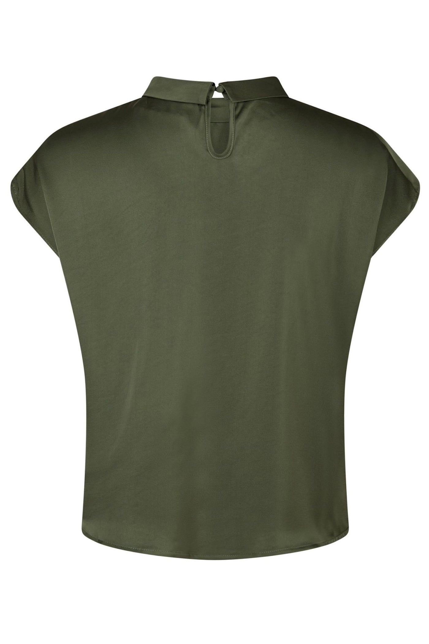 Fleur Drapy Satin ARMY - 160990