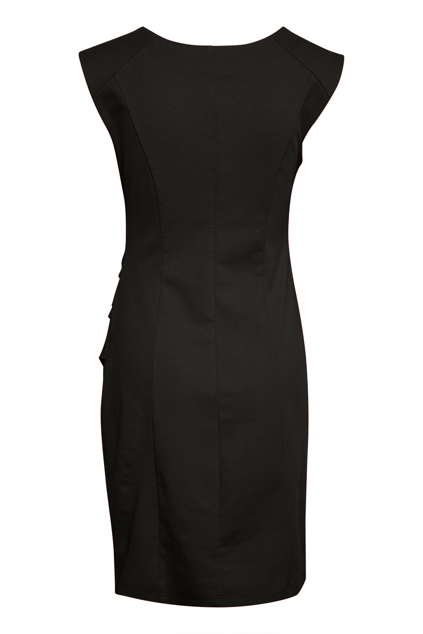 KAindia Round-Neck Dress Black deep - 10508422