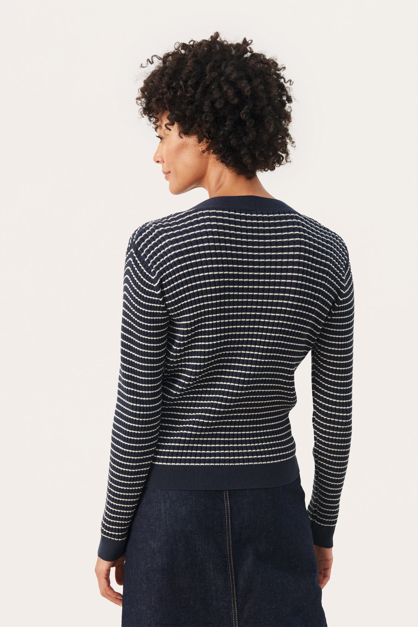 FlickaPW PU Dark Navy Stripe - 30308304