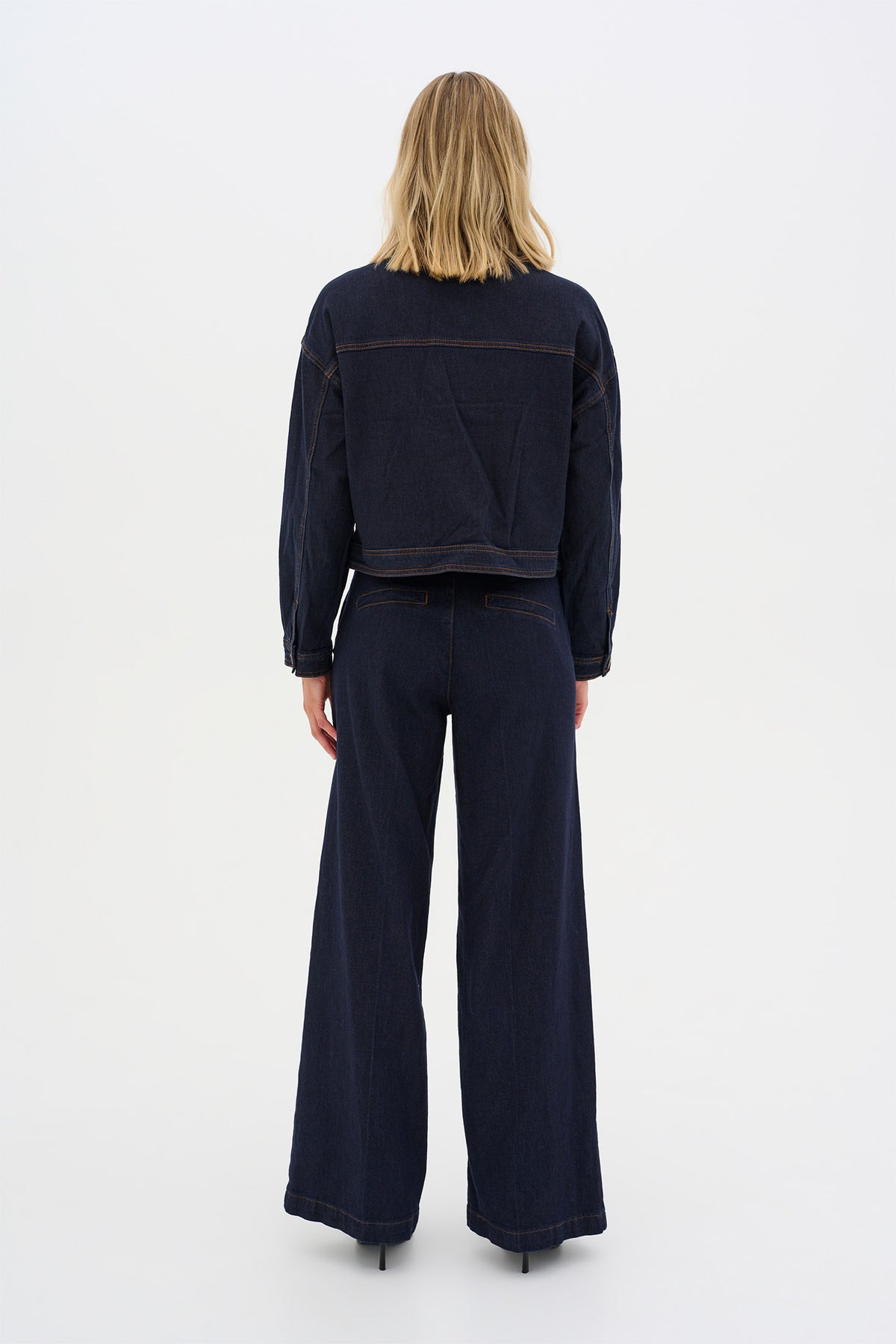 LaraMW 115 Jacket Dark Blue Un-Wash - 10704572