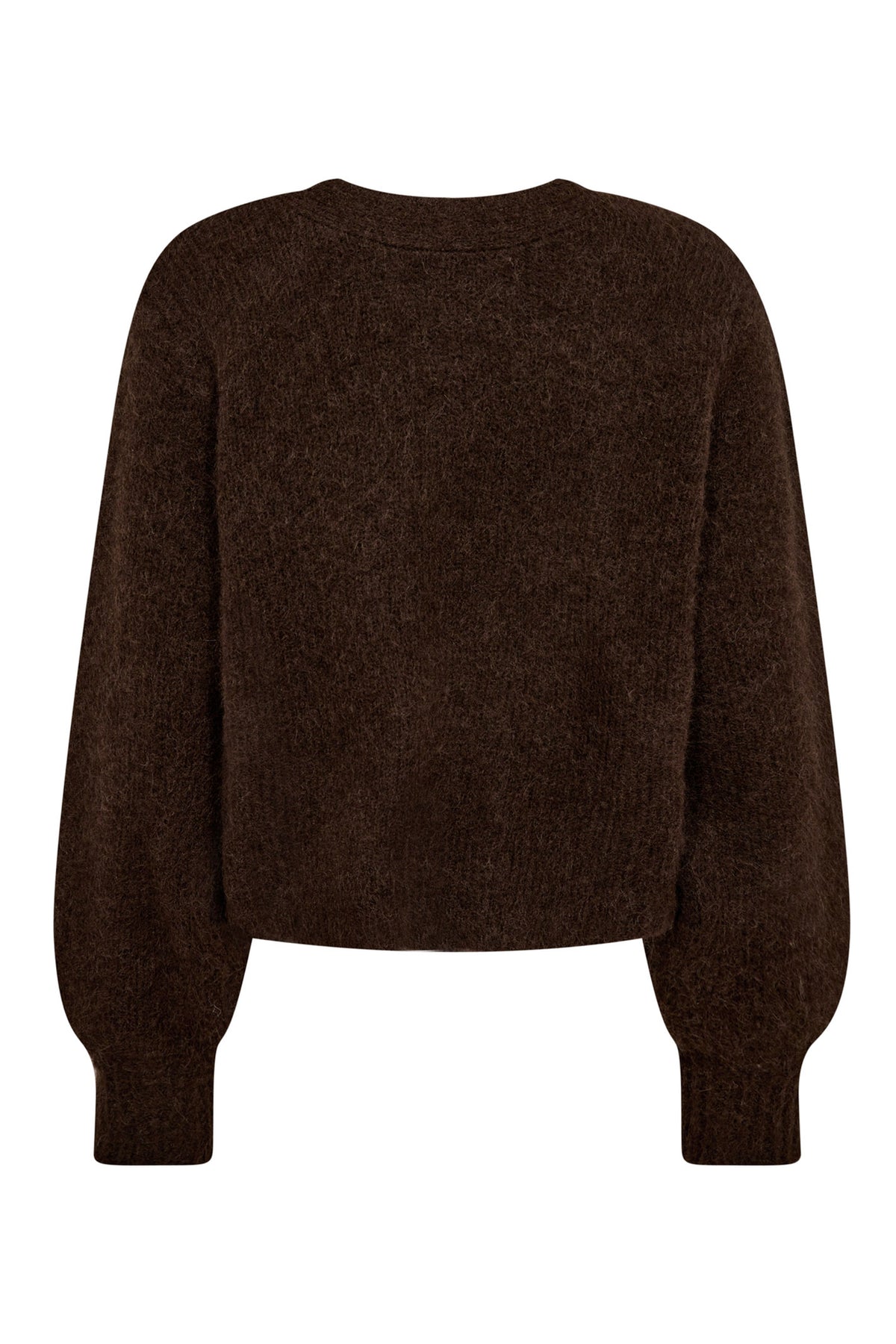 CozyCC Twist Back Knit 83-Mocca - 32127