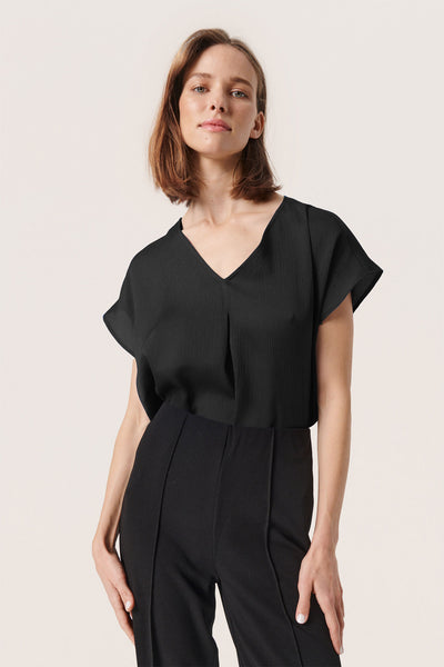 SLIoana Marija Top Black - 30407198 Thumbnail