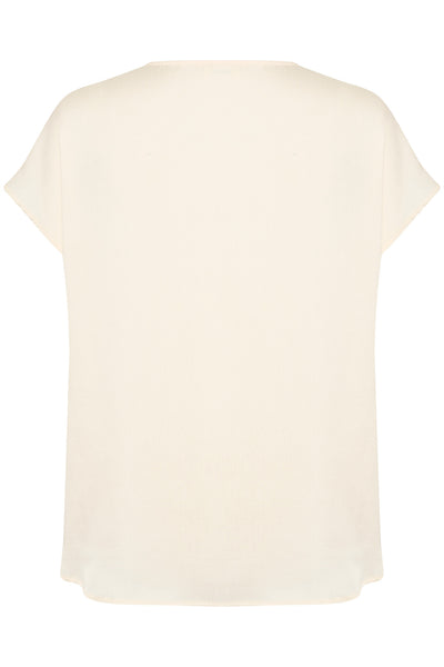 SLIoana Marija Top Whisper White - 30407198 Thumbnail