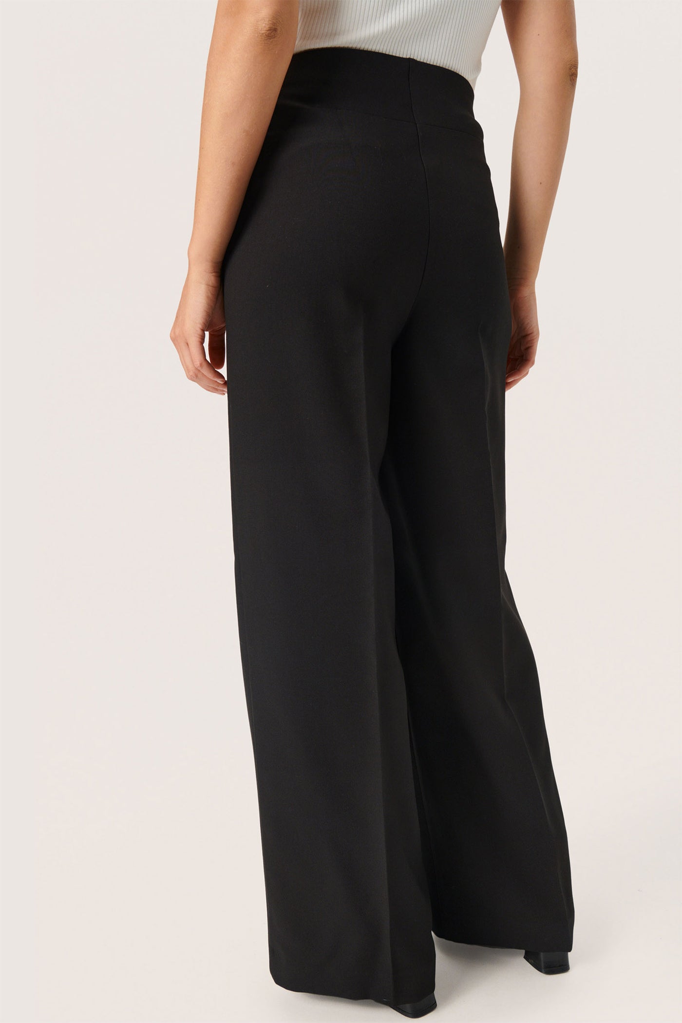 SLCorinne Wide Long Pants Black - 30407228