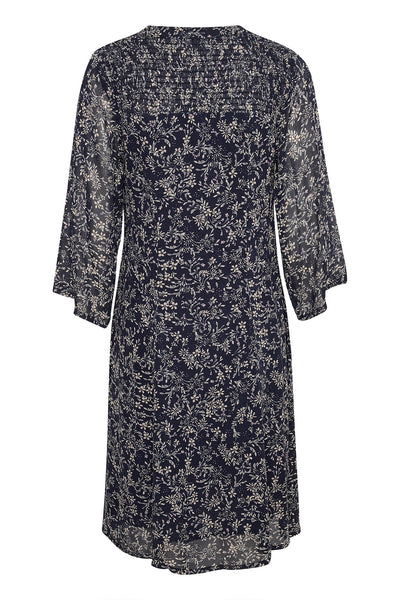 ElkaPW DR Dark Navy Scattered Flower - 30308413 Thumbnail