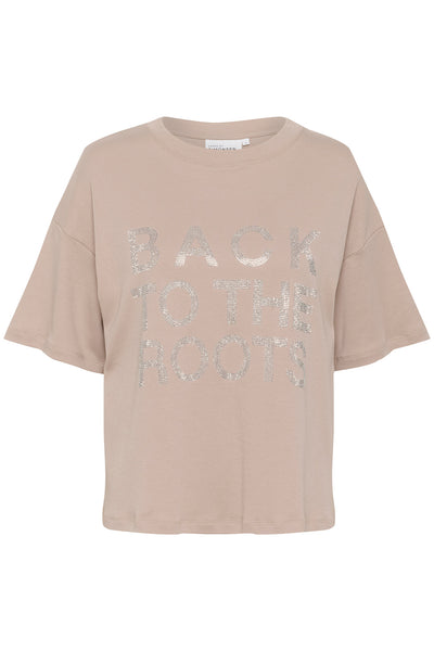 NoomaKB Tee Simply Taupe - 10104897 Thumbnail