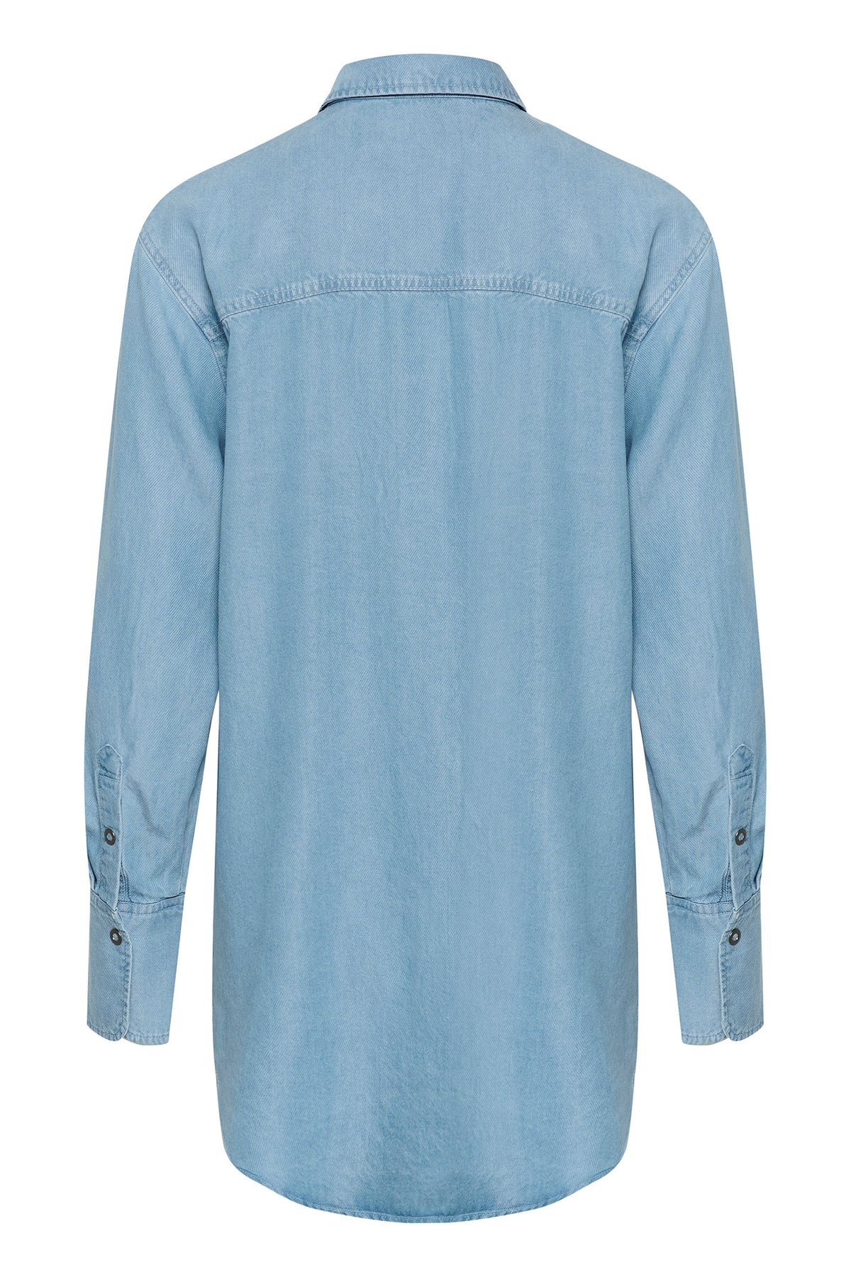PhilipaIW Lova Shirt Light Blue Denim - 30109581