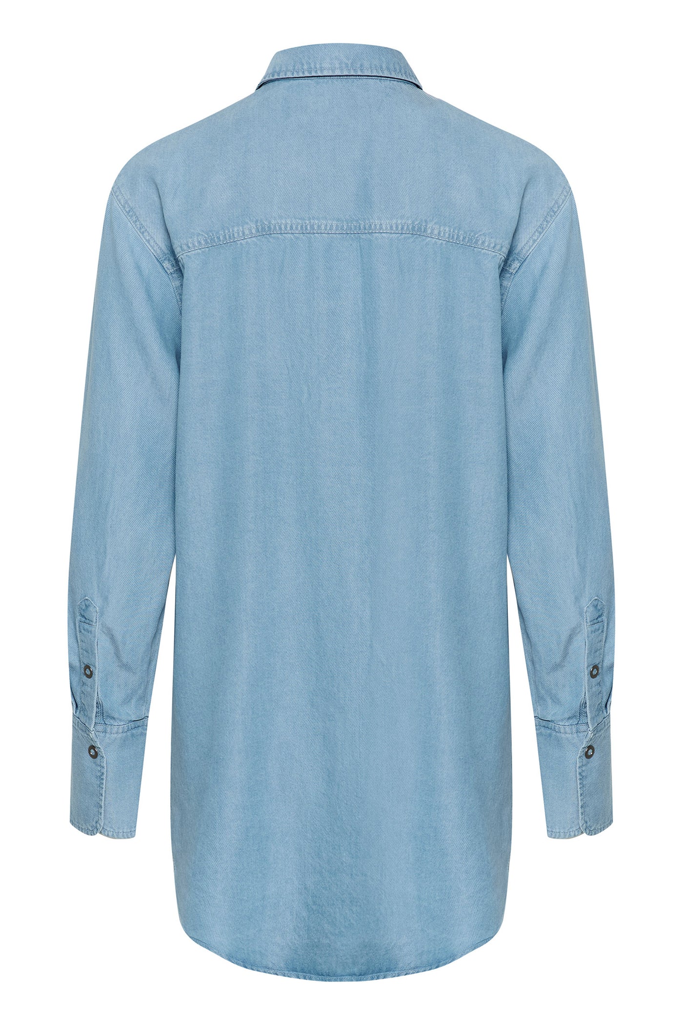 PhilipaIW Lova Shirt Light Blue Denim - 30109581