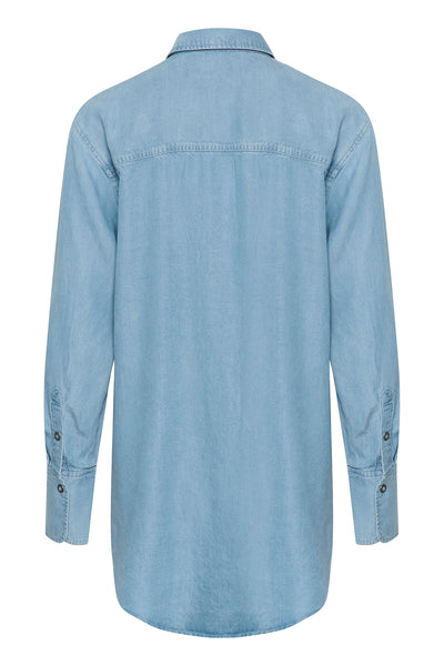 PhilipaIW Lova Shirt Light Blue Denim - 30109581 Thumbnail
