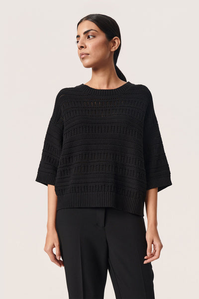 SLRava Rinna Pullover Black Thumbnail