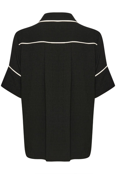 SLGuilia Shirt SS Black - 30407391 Thumbnail