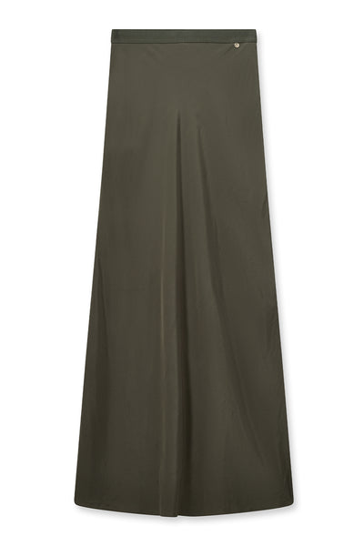 MMBias Solida Long Skirt Dusty Olive - 162830 Thumbnail