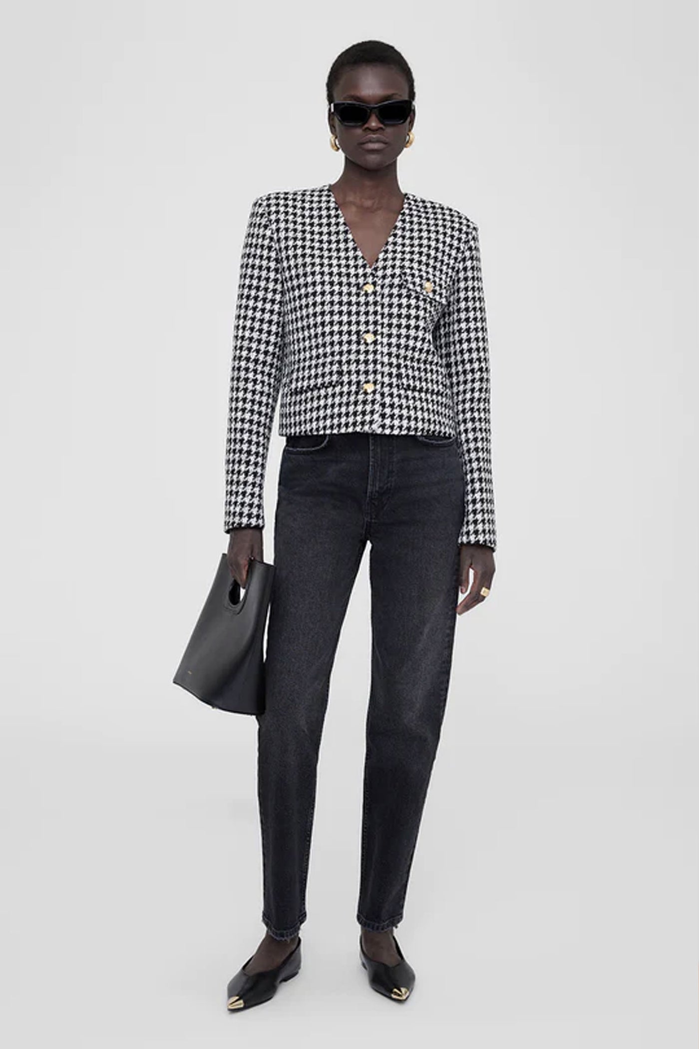Cara Black / Cream - A-01-7205