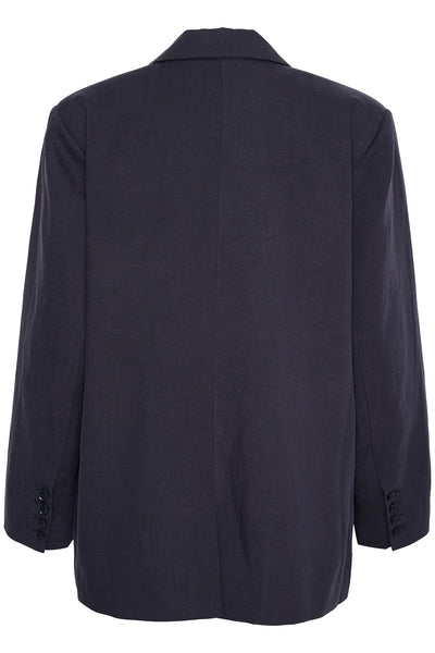 LizaGZ linen blazer NOOS Tammy Navy - 10908813 Thumbnail