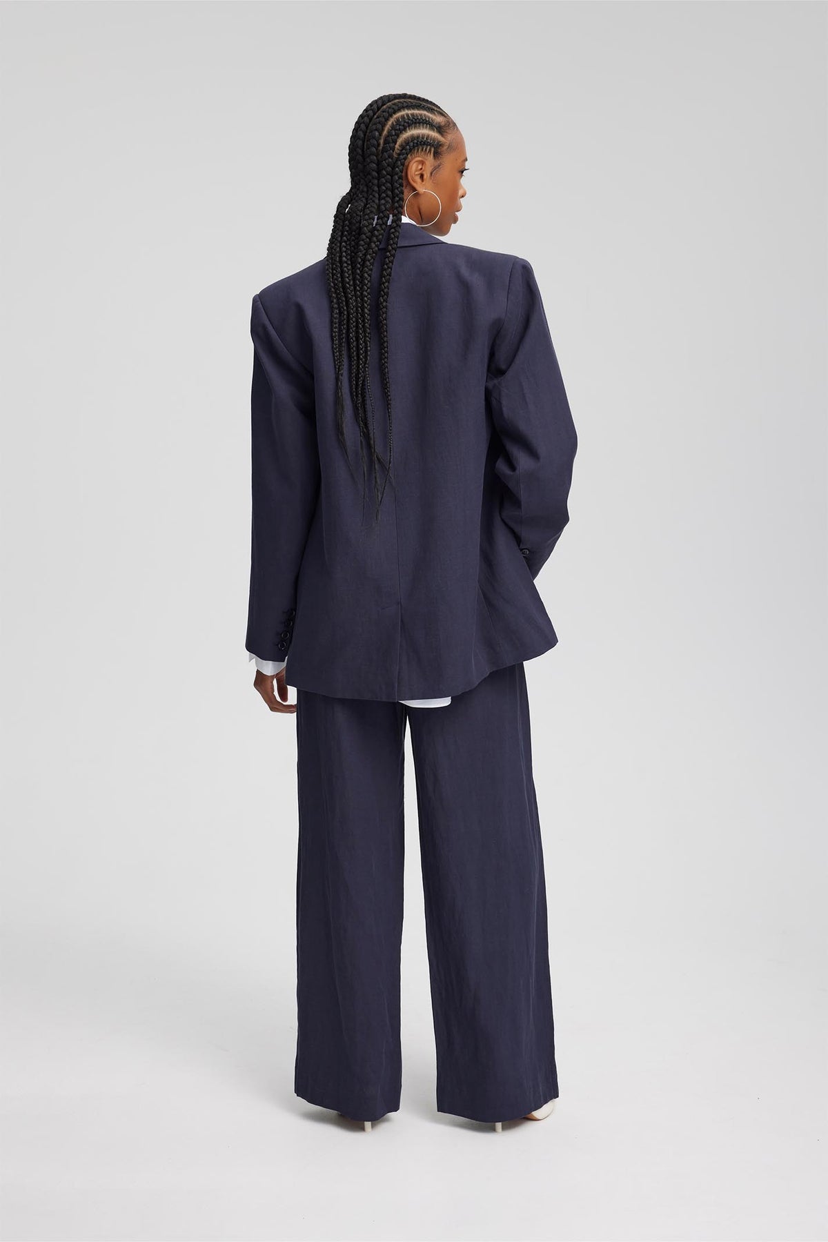 LizaGZ linen blazer NOOS Tammy Navy - 10908813