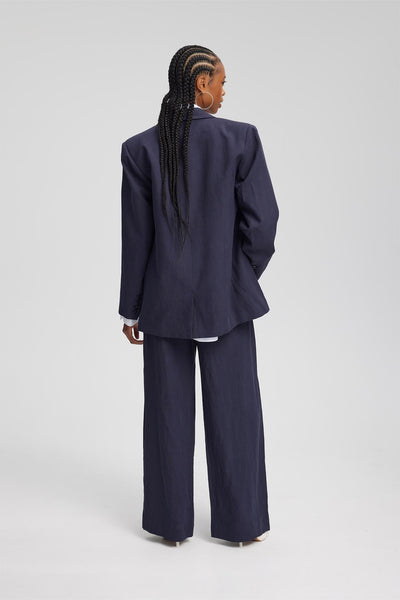 LizaGZ linen blazer NOOS Tammy Navy - 10908813 Thumbnail