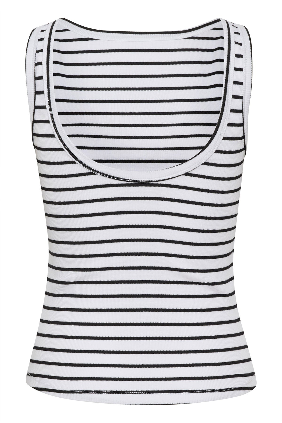 DrewGZ sl reversible stripe to Bright White Black stripe - 10909042