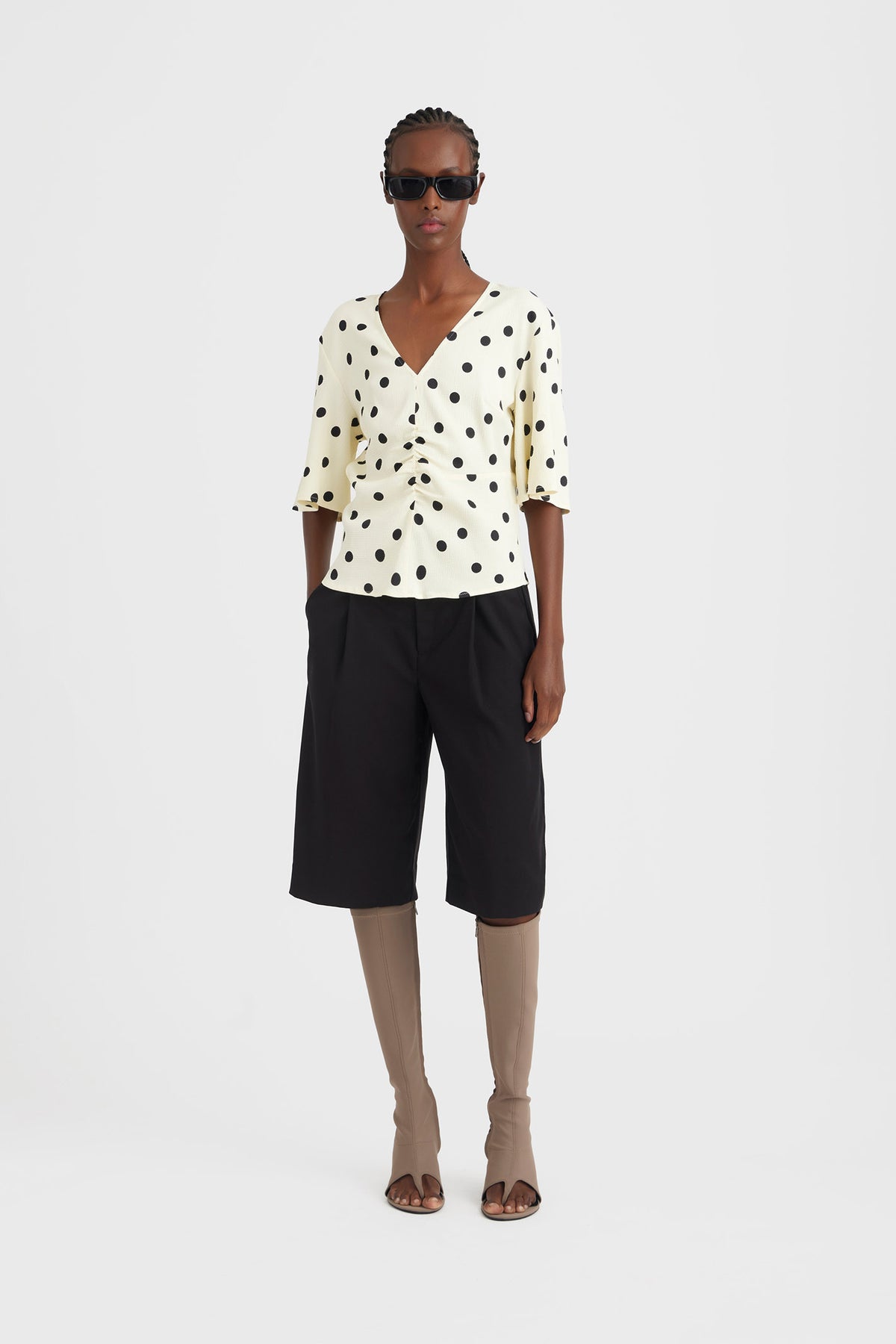 PaulaGZ MW long shorts Black - 10909173