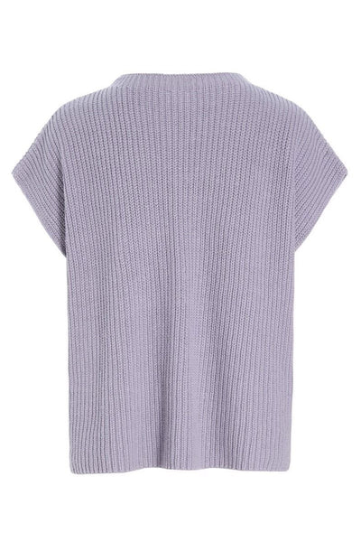 Kareshi bluse med rund hals LAVENDER SKY - 241-1068-4661 Thumbnail