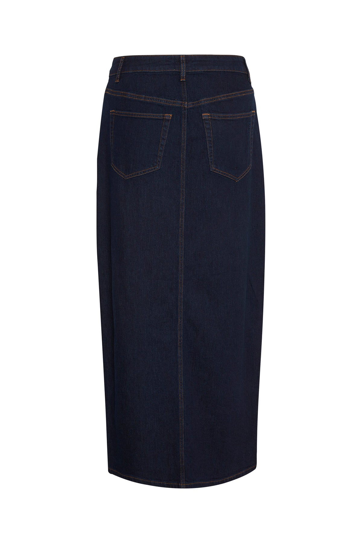 LaraMW 115 Skirt Dark Blue Un-Wash - 10704623