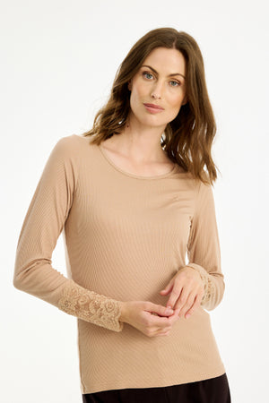 Vivian blouse SAND - 15862