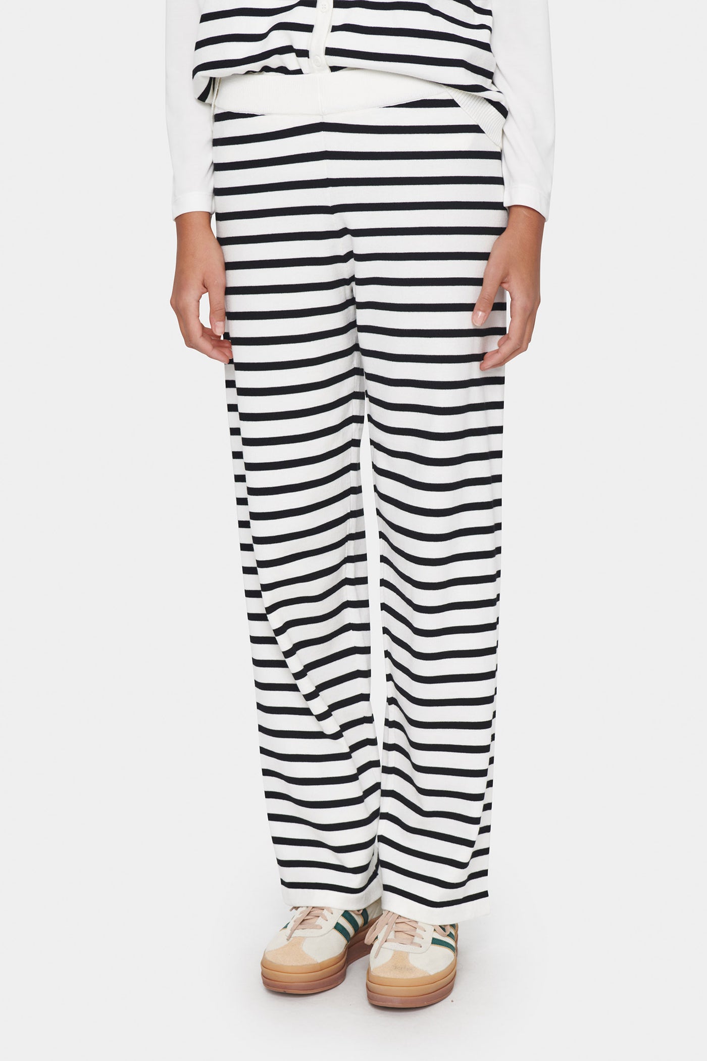 MilaSZ Striped Pants Ice - 30513549