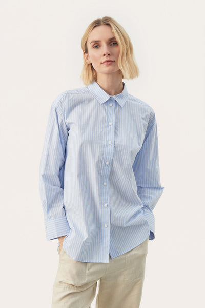 SavannaPW SH Blue Stripe - 30308535 Thumbnail