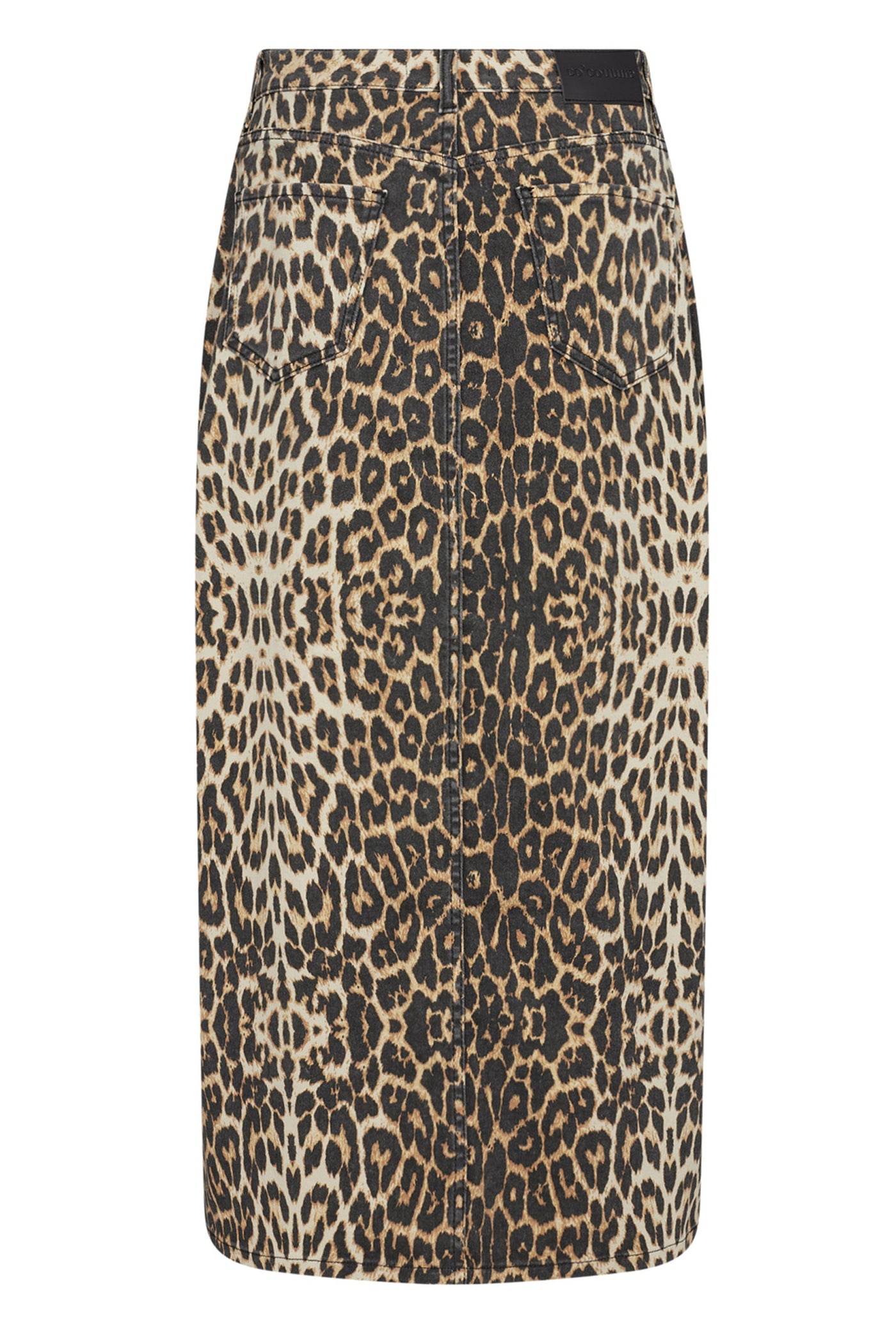 LeoCC Denim Slit Skirt KHAKI - 34110