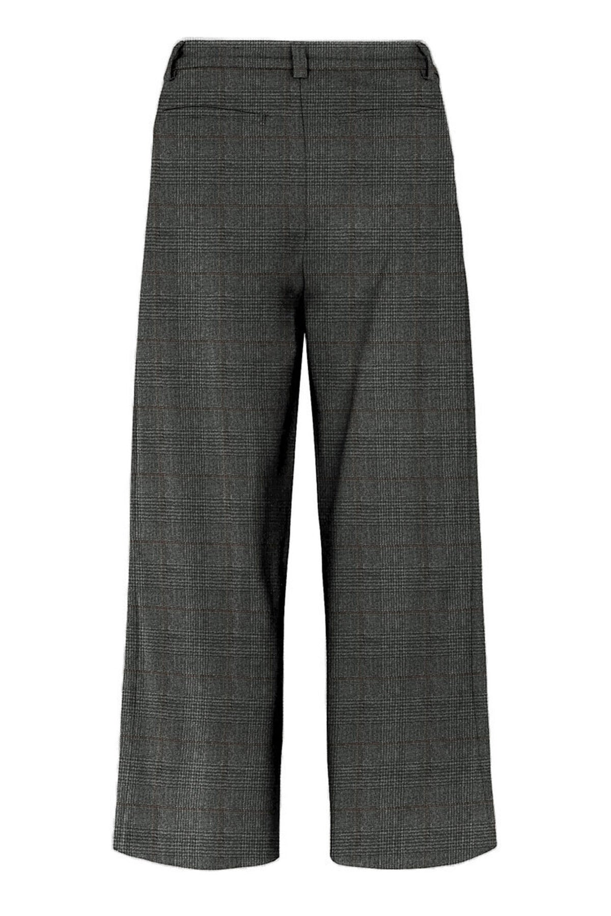 June Loose ML 97301 Anthracite Tartan Check - 100627