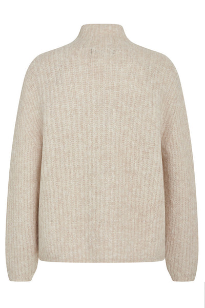 SyringaBBRika knit BEIGE MELANGE - BBW2465 Thumbnail