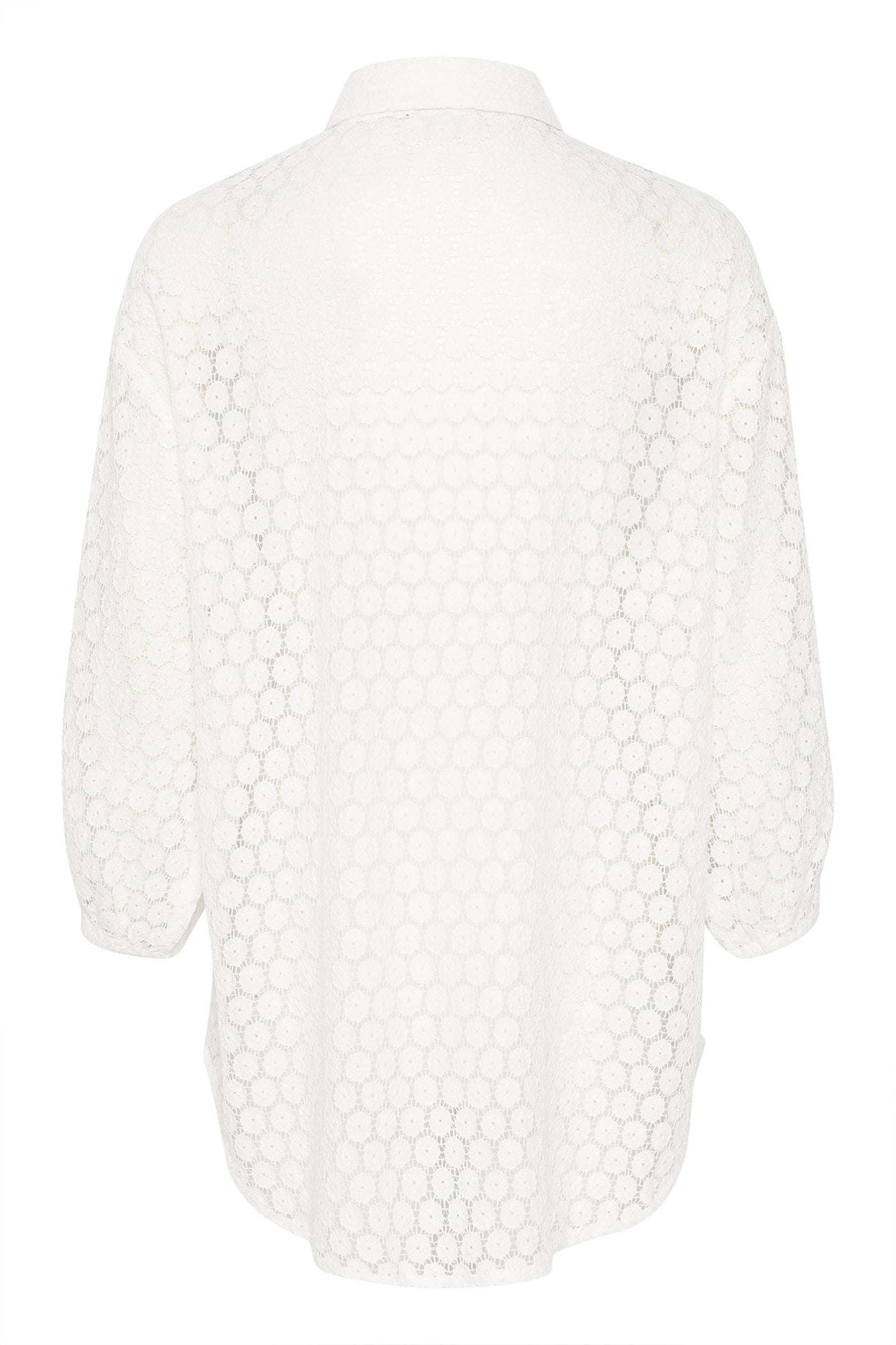 KAloren Lace Shirt Chalk - 10508509