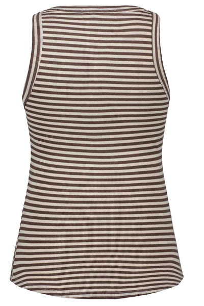 SNOS434 Tan/Brown striped - SNOS434 Thumbnail