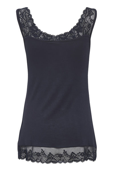 Florence Top Royal Navy Blue - 10600385 Thumbnail
