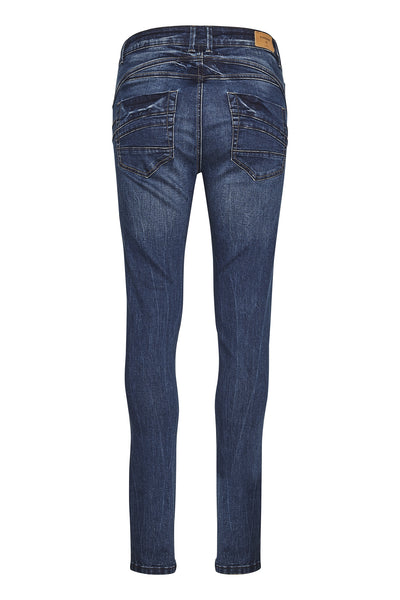 Bibiana Denim Jeans Rich Blue Denim - 10602175 Thumbnail